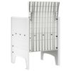 vidaXL Chaise de jardin 2 pcs Blanc 53 x 49 x 85 cm PP
