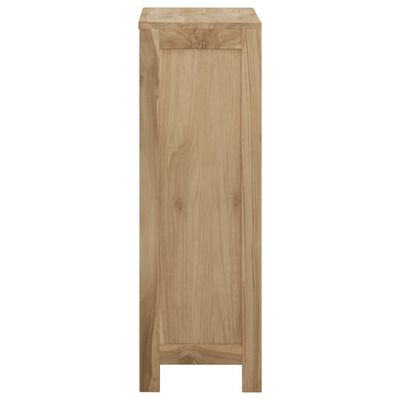 vidaXL Commode 55x30x90 cm Bois massif de teck