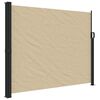 vidaXL Auvent lat&eacute;ral r&eacute;tractable beige 160x600 cm