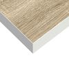 vidaXL &Eacute;tag&egrave;re flottante murale ch&ecirc;ne et blanc 80x23,5x3,8 cm MDF