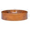 vidaXL Lavabo Bois de teck massif &Phi;40x10 cm