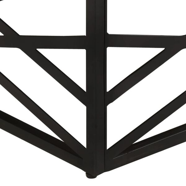 vidaXL Table basse 68x68x35 cm Bois de manguier massif