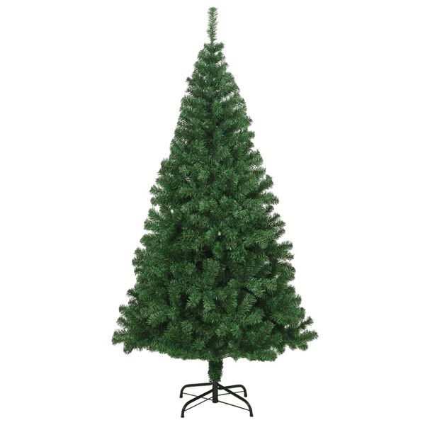 vidaXL Arbre de Noël artificiel avec branches épaisses vert 240 cm PVC