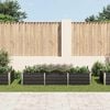 vidaXL Lit surélevé de jardin Anthracite 240x80x45 cm Acier galvanisé