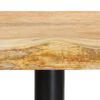 vidaXL Tabourets de bar lot de 2 66 cm bois de manguier massif