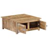 vidaXL Table basse 70x70x30 cm Bois de manguier solide