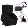 vidaXL Fauteuil inclinable de massage noir similicuir