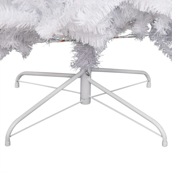 vidaXL Sapin de Noël artificiel à charnières avec neige floquée 150 cm