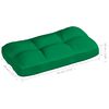 vidaXL Coussins de canap&eacute; palette lot de 7 Vert