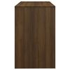 vidaXL Bureau Ch&ecirc;ne marron 101x50x76,5 cm Bois d'ing&eacute;nierie