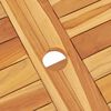 vidaXL Ensemble à manger de jardin 5 pcs Bois de teck massif