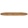 vidaXL Dessus de table 80x40x3,8 cm ovale bois massif de manguier