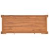 vidaXL Meuble TV 100x40x45 cm Bois de teck