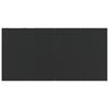 vidaXL Ensemble &agrave; manger de jardin coussins 5 pcs noir et gris