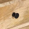 vidaXL Meuble TV 140x30x50 cm Bois de manguier massif