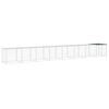 vidaXL Poulailler avec toit anthracite 803x98x90 cm acier galvanis&eacute;