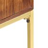 vidaXL Buffet 80x30x100 cm Bois d'acacia solide