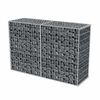 vidaXL Panier de gabion Acier galvanis&eacute; 150x50x100 cm