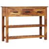 vidaXL Buffet avec 3 tiroirs 110x30x80 cm Bois d'acacia massif