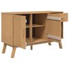vidaXL Buffet OLDEN marron 114x43x73,5 cm bois massif de pin
