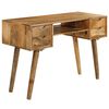 vidaXL Bureau Bois de manguier massif 115 x 47 x 76 cm