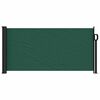 vidaXL Auvent lat&eacute;ral r&eacute;tractable vert fonc&eacute; 100x300 cm