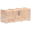 vidaXL Coffre de rangement 90x40x40 cm bois d'acacia solide