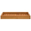 vidaXL Plateau de service 60x35 cm Bois de teck massif