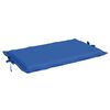 vidaXL Coussin de chaise longue bleu royal 186x58x4 cm tissu oxford
