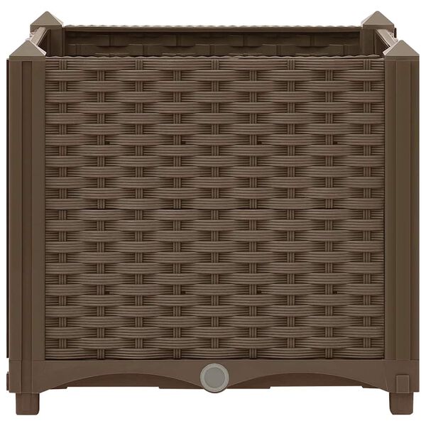 vidaXL Lit sur&eacute;lev&eacute; 40x40x38 cm Polypropyl&egrave;ne