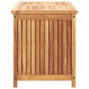 vidaXL Bo&icirc;te de rangement de jardin 90x50x58 cm Bois de teck solide