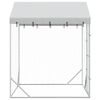 vidaXL Chenil d'ext&eacute;rieur pour chiens avec toit argent&eacute; 2x2x2,5 m