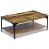 vidaXL Table basse Bois de manguier 100x60x38 cm