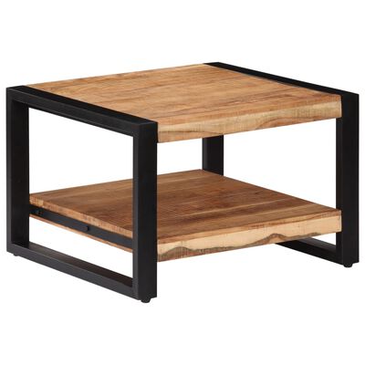 vidaXL Table basse 60x60x40 cm Bois d'acacia massif