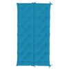 vidaXL Coussin de banc de jardin bleu clair tissu oxford