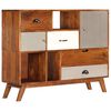 vidaXL Buffet 115x35x86 cm Bois solide d'acacia