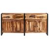 vidaXL Buffet 172x35x80 cm Bois d'acacia solide avec finition miel