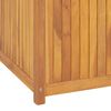 vidaXL Bo&icirc;te de jardin 200x50x55 cm Bois massif de teck
