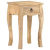 vidaXL Table de chevet 28x28x46 cm Bois de manguier massif