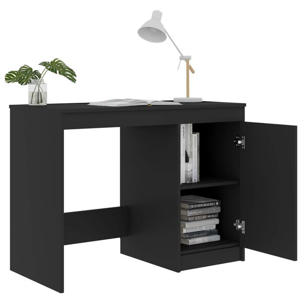 vidaXL Bureau Gris 100x50x76 cm Bois d&rsquo;ing&eacute;nierie