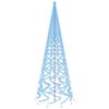 vidaXL Sapin de No&euml;l avec piquet 3000 LED bleu 800 cm