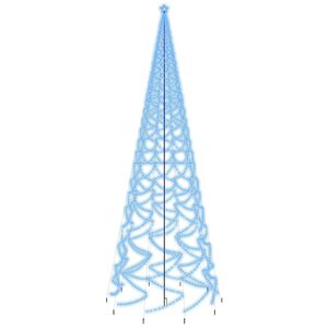 vidaXL Sapin de No&euml;l avec piquet 3000 LED bleu 800 cm