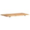 vidaXL Dessus de table Bois d'acacia massif 100x(50-60)x2,5 cm
