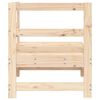 vidaXL Canap&eacute; d'angle de jardin bois de pin massif
