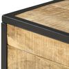 vidaXL Table basse 70x50x33 cm Bois de manguier massif