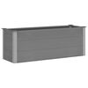 vidaXL Lit sur&eacute;lev&eacute; de jardin WPC 150x50x54 cm Gris