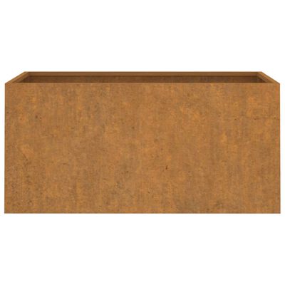 vidaXL Jardinière 62x30x29 cm acier corten