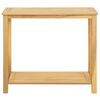 vidaXL Table console de jardin 80x35x75 cm Bois d'acacia solide