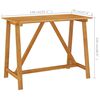 vidaXL Ensemble de bar d'extérieur 5 pcs Bois d'acacia massif