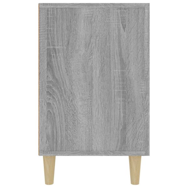 vidaXL Buffet sonoma gris 100x36x60 cm bois d'ing&eacute;nierie